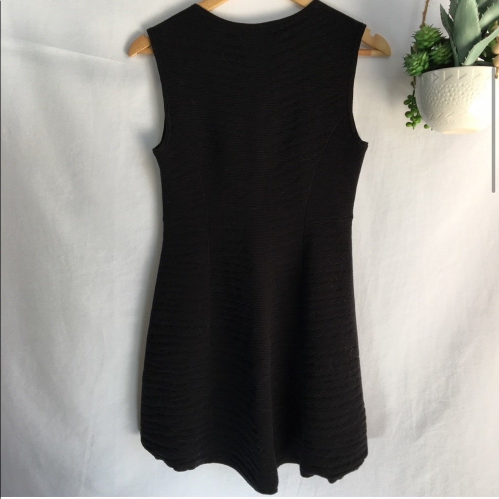 Banana Republic Textured Black Dress Petite
